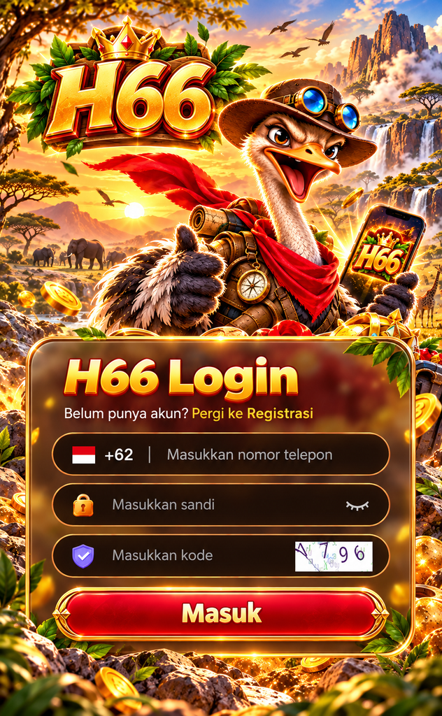 H66 Login petualangan burung unta